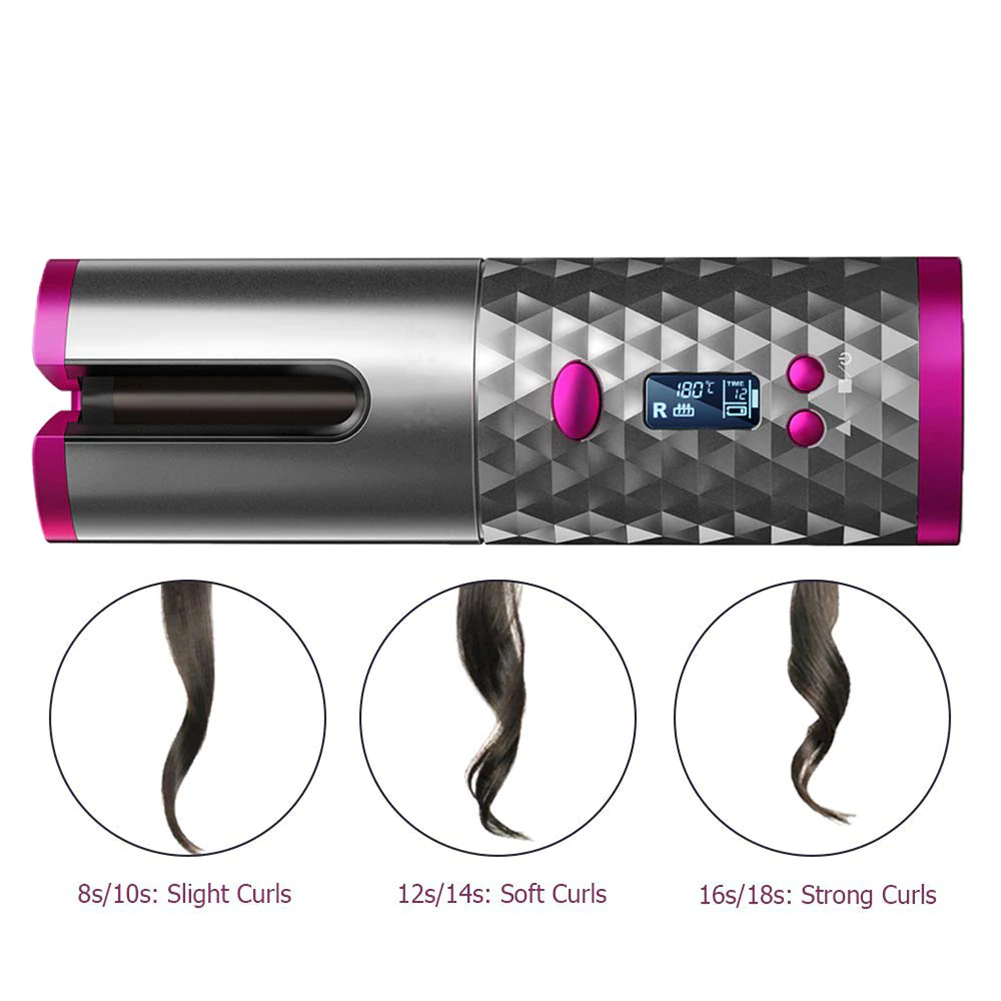 Health & Beauty™ Portable Hair Curler